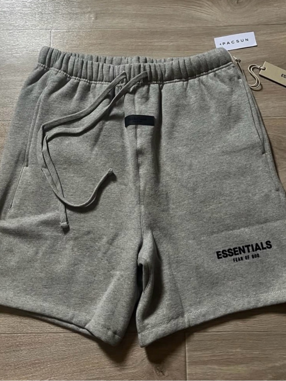 Grey Essentials Fear Of God shorts